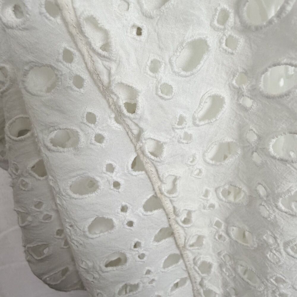 lilly pulitzer melody eyelit maxi bridal resort coastal white women's dress 10 - Picture 10 of 14